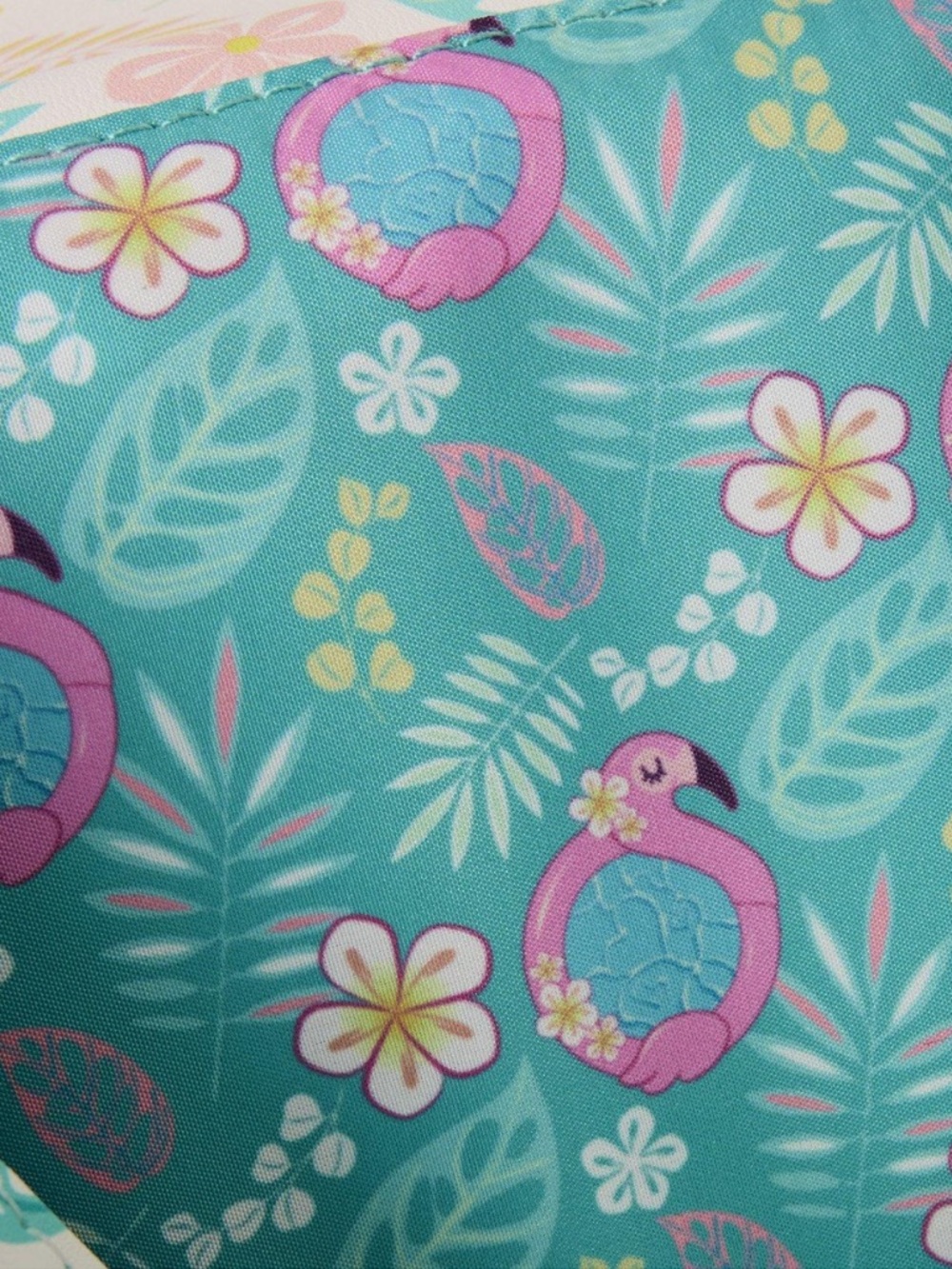 NWT Loungefly Tropical Floral Shirt Lei crossbody bag - Picture 4 of 4